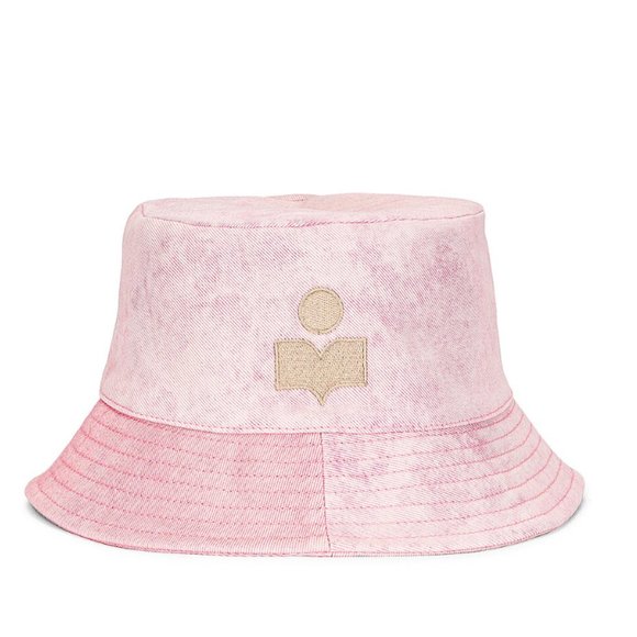 ISABEL MARANT | Haley Bucket Hat (Light Pink) - Picture 1 of 7